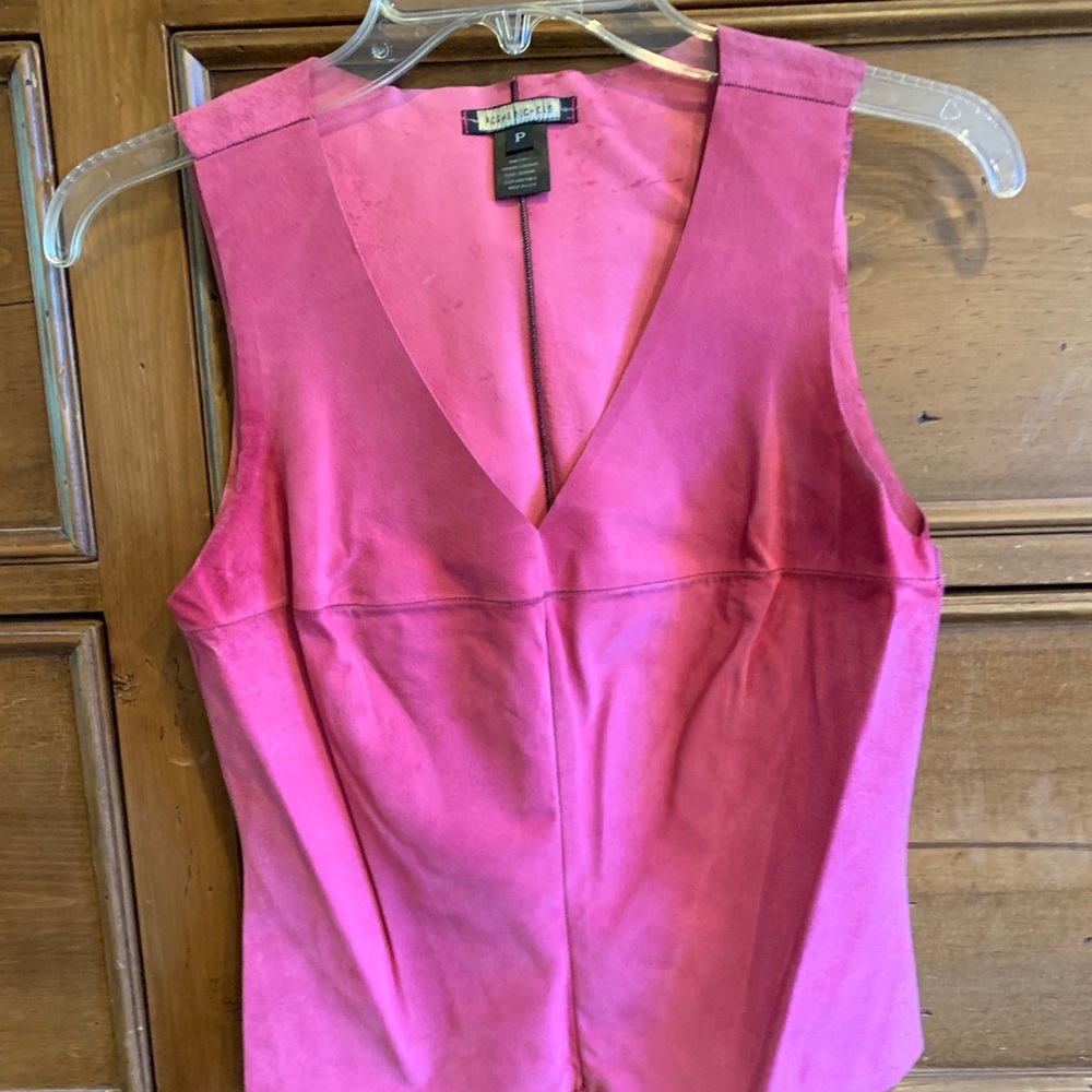 Suede top